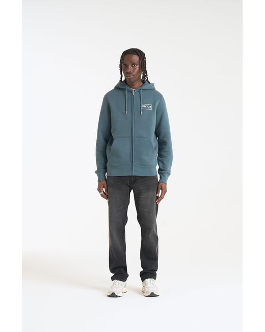 Nicce London Blue Hontell Hoodie for men