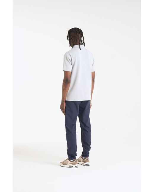 Nicce London White Luxe Polo Shirt for men