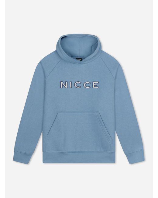 Nicce London Blue Mercury Outline Hoodie for men