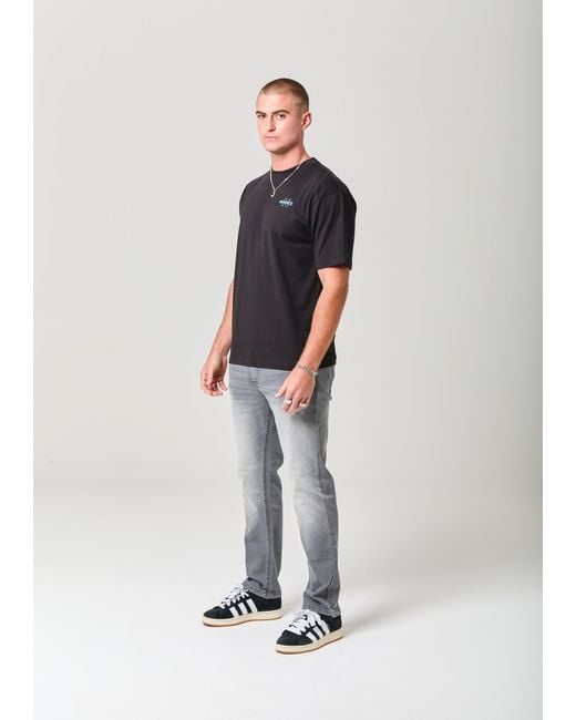 Nicce London Gray Vertex T-Shirt for men