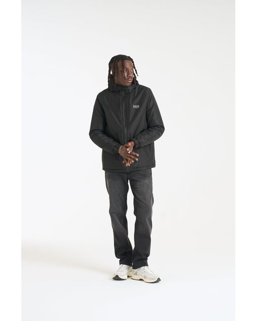Nicce London Black Jacket Turnstile for men