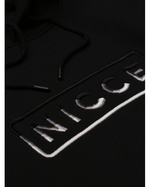 Nicce London Black Powell Hoodie for men