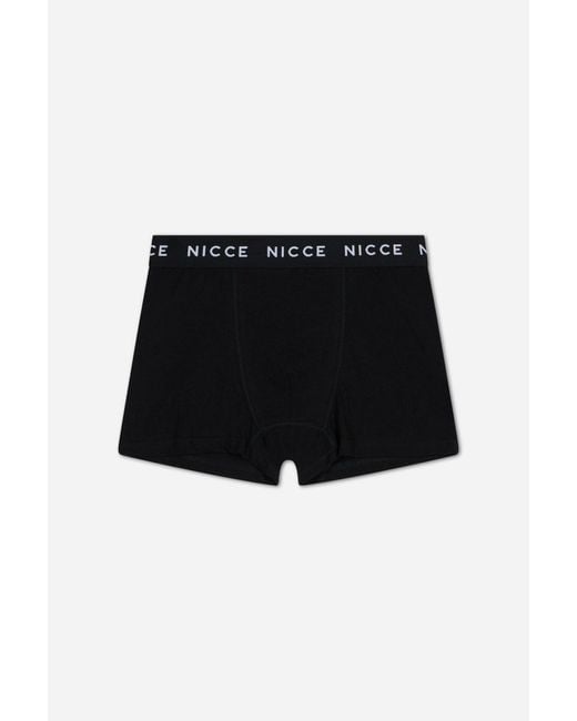 Nicce London Black 7 Pack Galeven Boxers for men