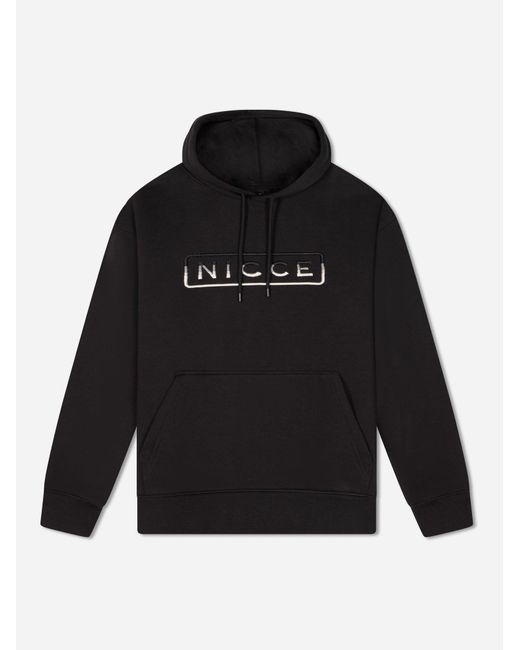 Nicce London Black Powell Hoodie for men