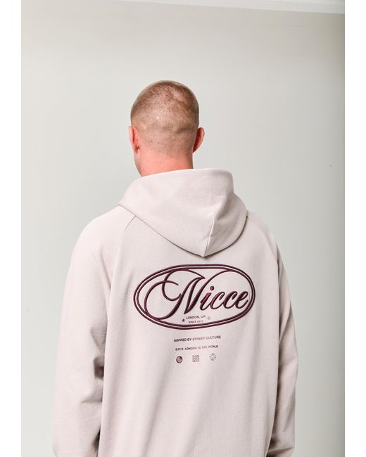 Nicce London Natural Grant Hoodie for men