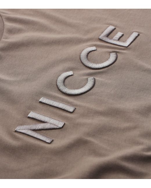 Nicce London Natural Mercury Short Sleeve T-Shirt for men