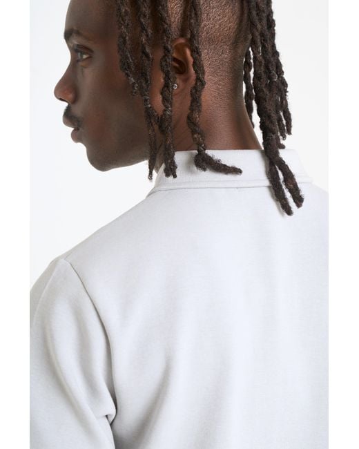 Nicce London White Luxe Polo Shirt for men