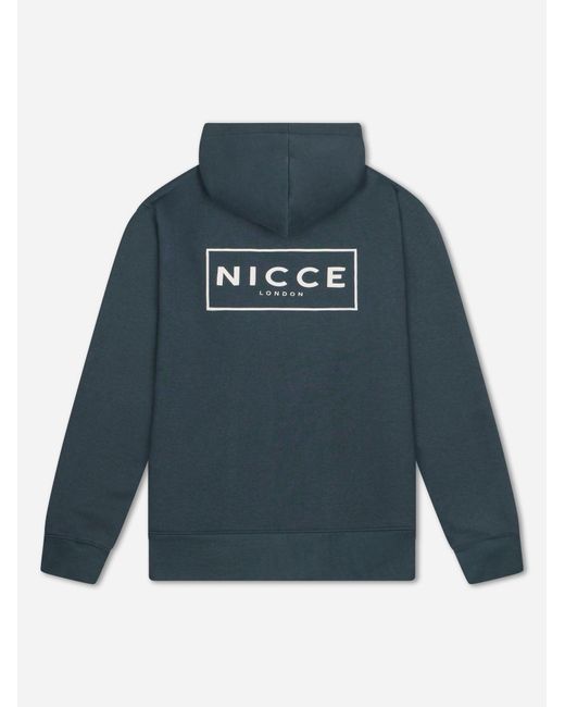 Nicce London Blue Hontell Hoodie & Avensi Shorts Set for men