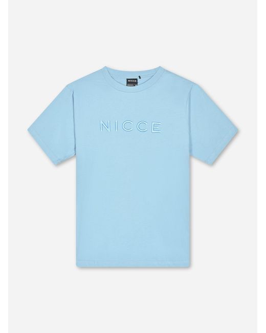 Nicce London Blue Mercury T-Shirt for men