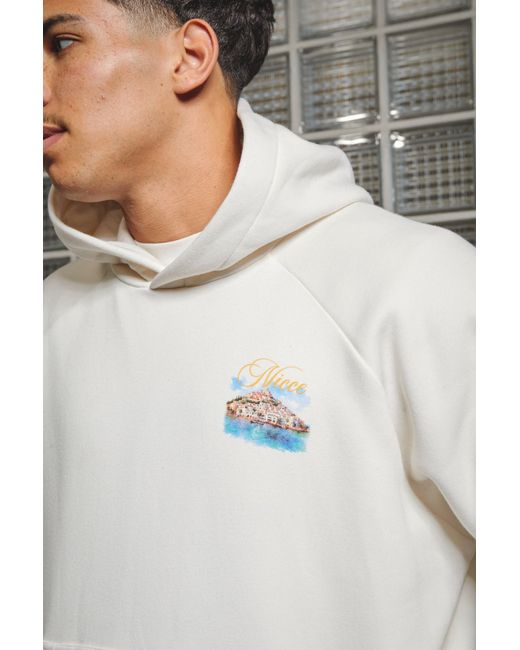 Nicce London Gray Riviera Hoodie for men