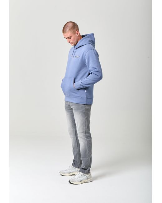 Nicce London Blue World Essentials Hoodie for men
