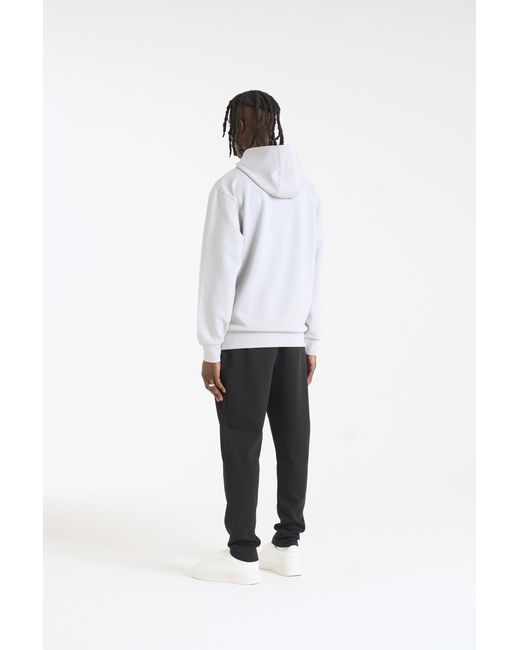 Nicce London White Luxe Hoodie for men