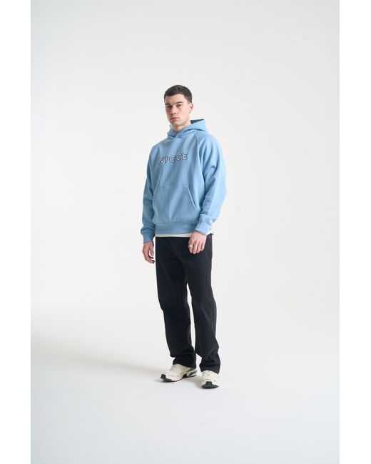 Nicce London Blue Mercury Outline Hoodie for men