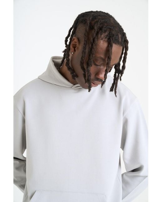 Nicce London White Luxe Hoodie for men