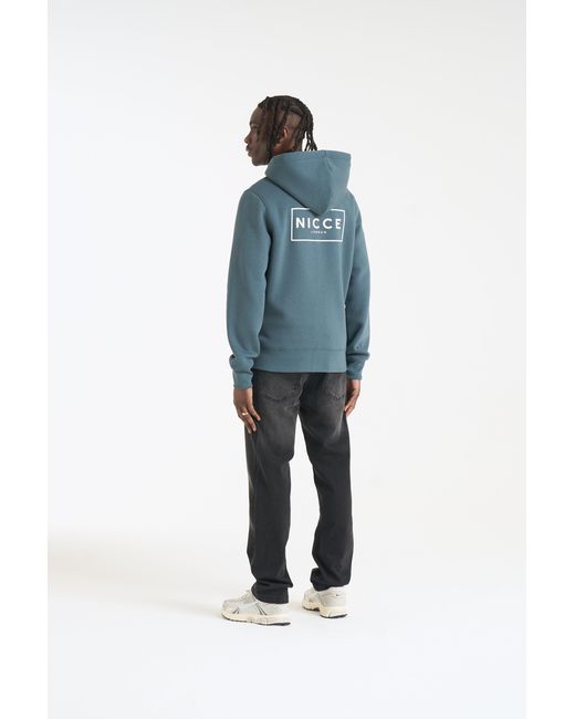 Nicce London Blue Hontell Hoodie for men