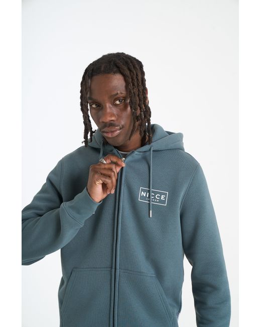 Nicce London Blue Hontell Hoodie for men