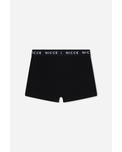 Nicce London Black 7 Pack Galeven Boxers for men