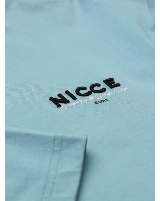 Nicce London Blue Meridian T-Shirt for men