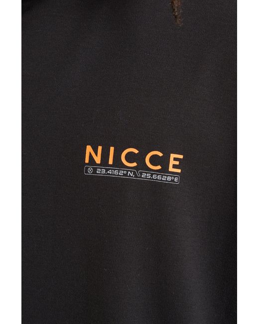 Nicce London Black Raviti T-Shirt for men