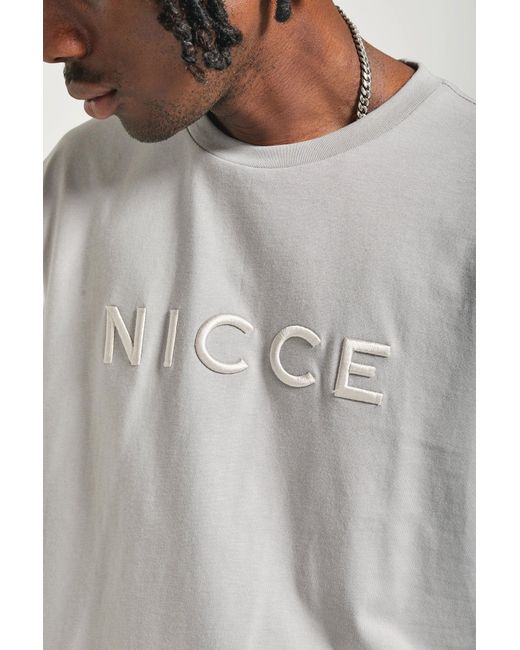 Nicce London White Mercury T-Shirt for men
