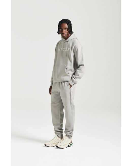 Nicce London Gray Mercury Hoodie for men