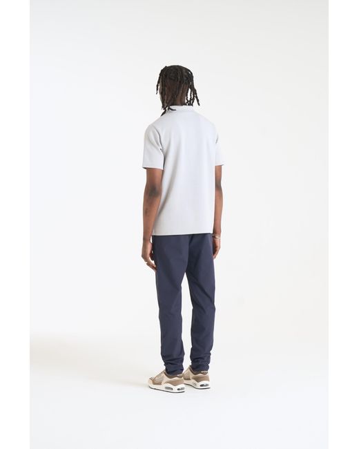 Nicce London Blue Luxe Tech Stretch Chino for men