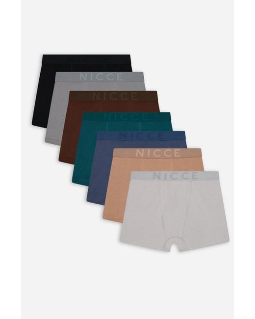 Nicce London Multicolor 7 Pack Idora for men