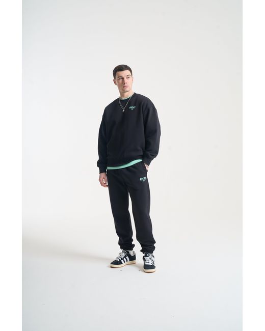 Nicce London Blue Comet Sweatshirt & Joggers Set for men