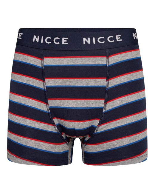 NICCE Multipacks Blue Nicce 5 Pack Boxers Valdor for men