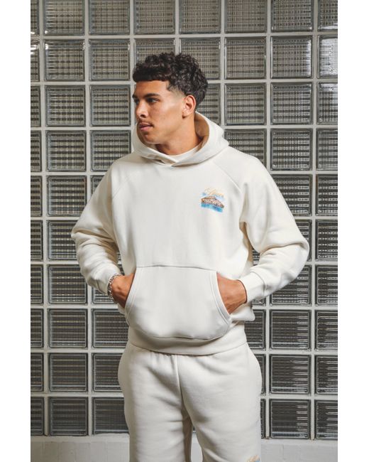 Nicce London Gray Riviera Hoodie for men