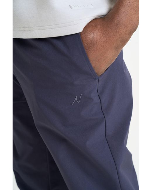Nicce London Blue Luxe Tech Stretch Chino for men