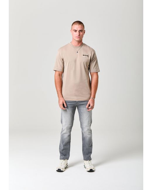 Nicce London Natural Meridian T-Shirt for men