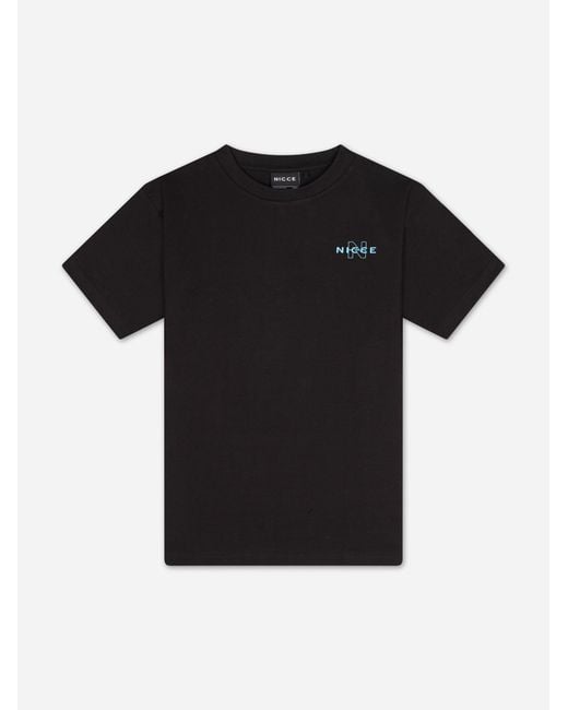 Nicce London Gray Vertex T-Shirt for men
