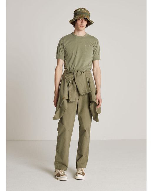 Nigel Cabourn Cotton Pleated Chino 