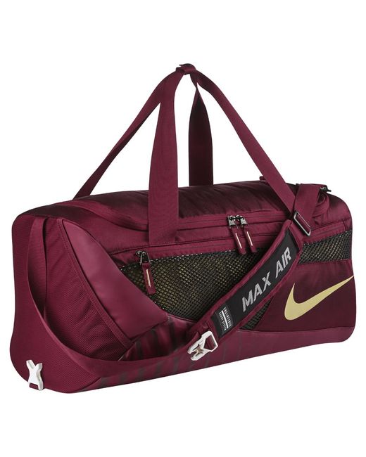 Nike Multicolor College Vapor (florida State) Duffel Bag (red) for men