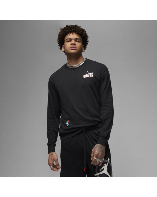 Nike Black Flight Mvp 85 Long-sleeve T-shirt for men