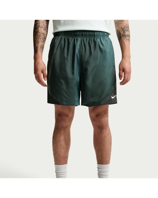 Nike Green Windrunner "Sunset" Lightweight Shorts for men