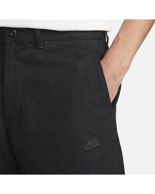 Nike Black Club Chino Shorts for men