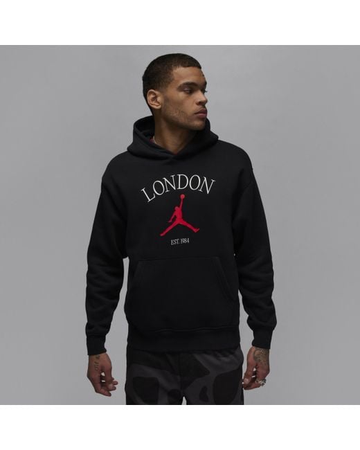 Nike Black Nike London Pullover Hoodie for men