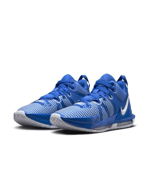Nike Lebron Witness 7 (team) Basketball Shoes in Blue for Men | Lyst