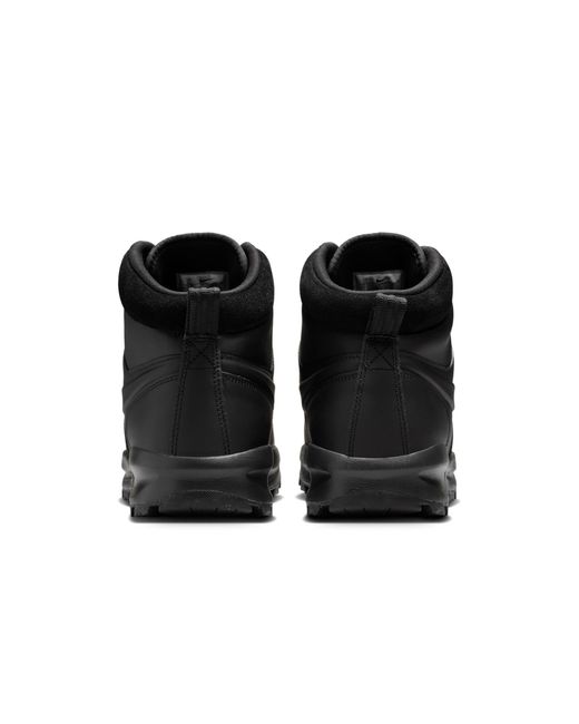 Nike Black Manoa Leather Boot for men