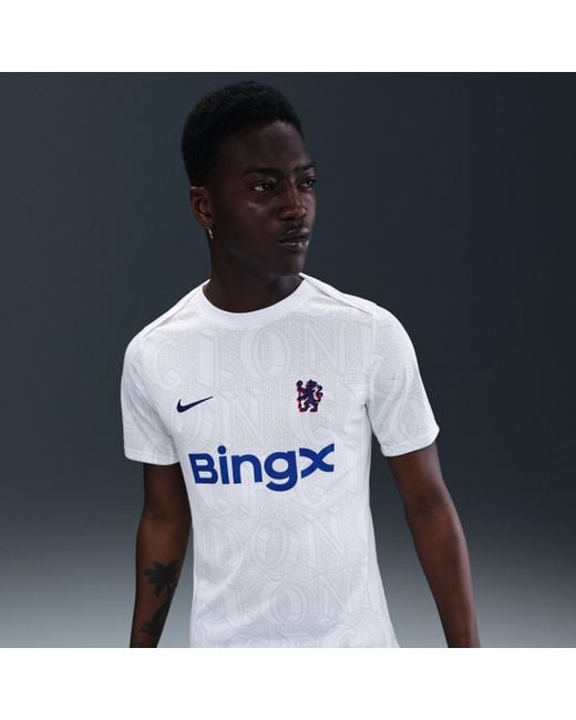 Maglia Da Calcio Pre-Partita Dri-Fit Chelsea Fc Academy Pro – Uomo di Nike in Blue da Uomo