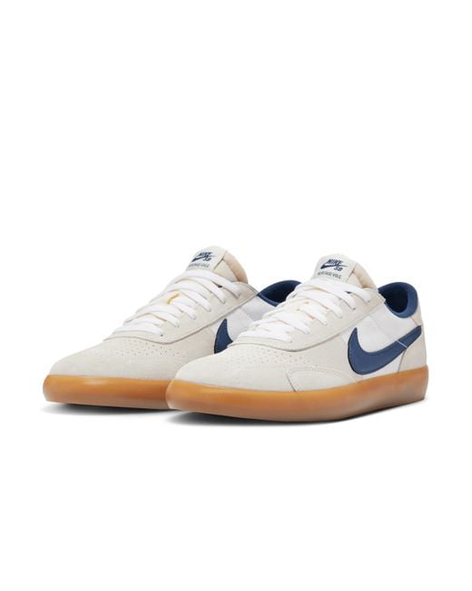 Nike Blue Sb Heritage Vulc Skate Shoes for men