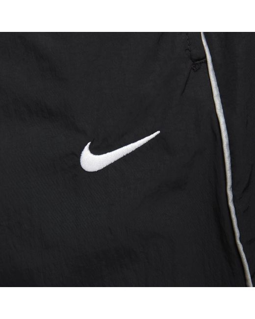 Nike Black Solo Swoosh Track Pants for men