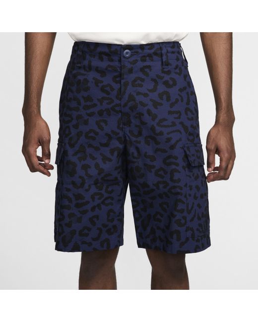 Nike Sb Kearny Shorts Met Volledige Print in het Blue voor heren