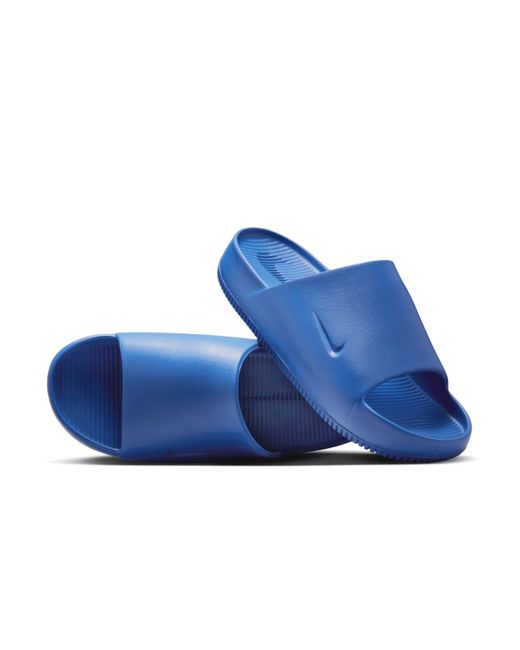 Nike Blue Calm Slides for men