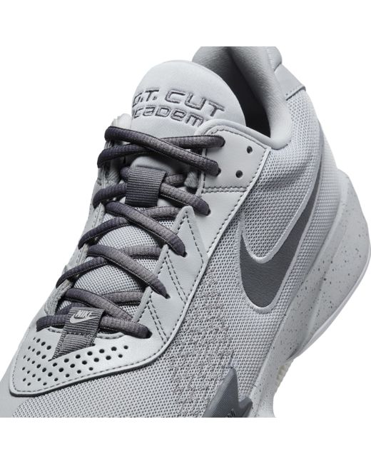 Nike Gray G.t. Cut Academy Basketball Shoes for men