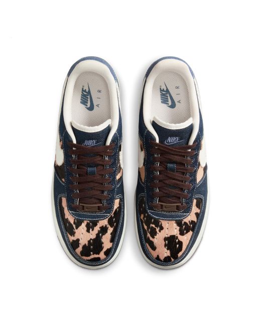 Nike Blue Air Force 1 '07 Shoes