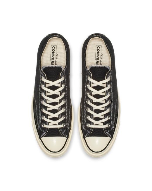 Converse Black Chuck 70 Low Top Shoes for men