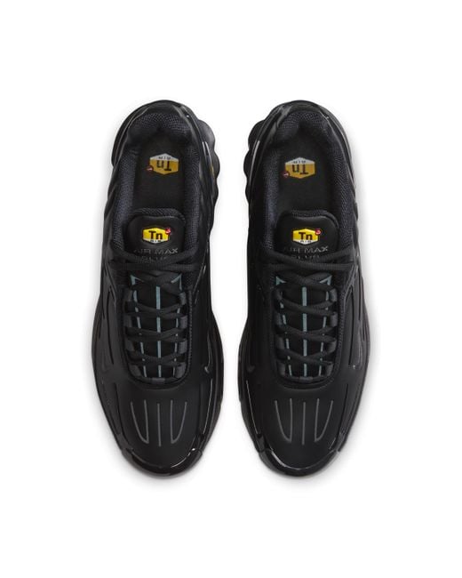Scarpa air max plus 3 di Nike in Black da Uomo